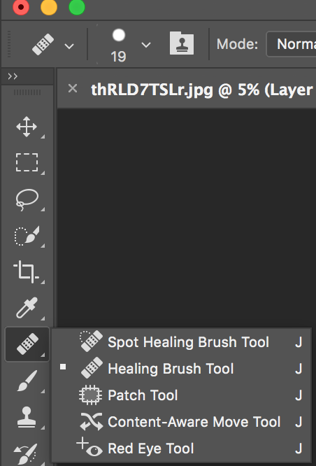 Spot Healing Brush Spot Healing Brush